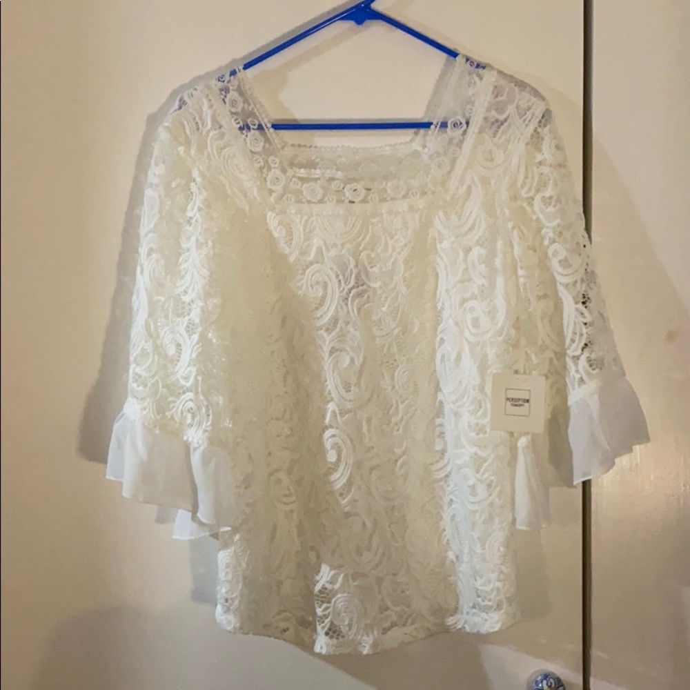 NWT White blouse